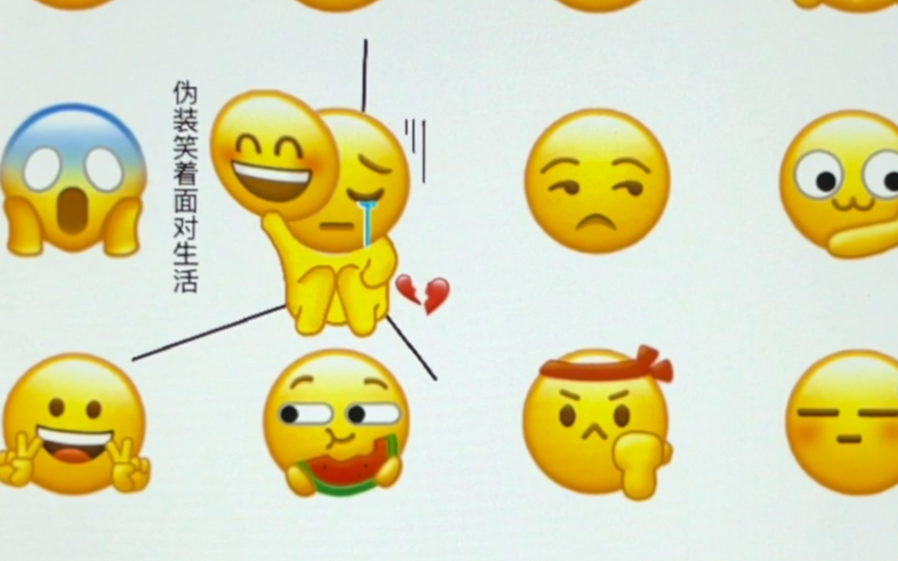 "你不是真正的快乐 你的笑只是你伪装的保护色"