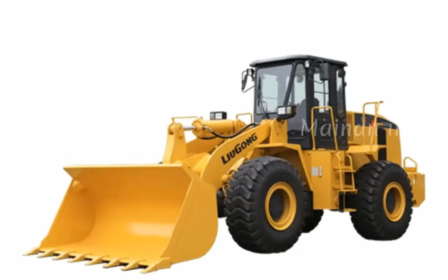 [图]Wheel loader heavy equipment _ Excavator, bulldozer, mixer truck, loader, truck