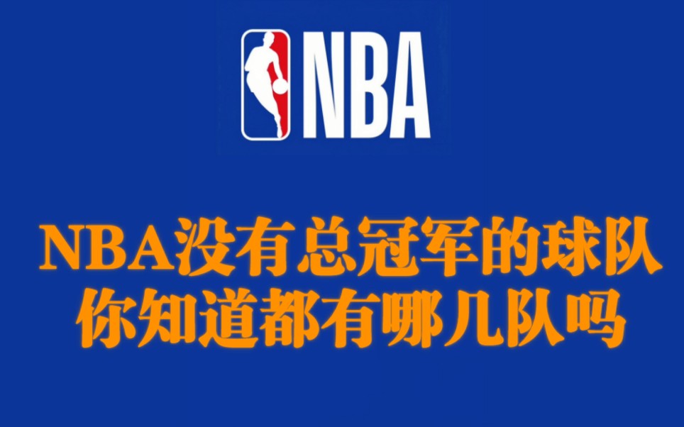 NBA哪些没得过总冠军的球队,你们都知道有哪几队吗?哔哩哔哩bilibili