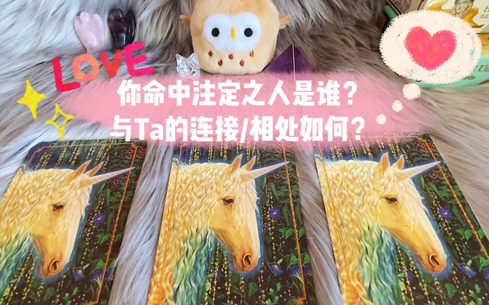 【塔罗占卜】你命中注定之人是谁?你与Ta的链接/相处如何?及相关指引信息哔哩哔哩bilibili