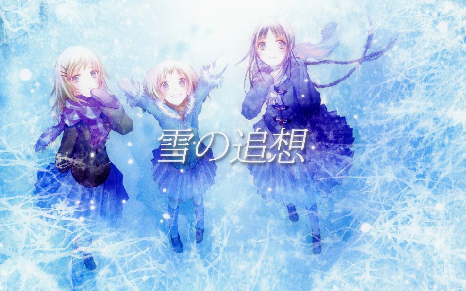 [图]【TOS2020/静止系/文学少女】雪の追想