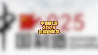 Download Video: 中国制造2025咋样了？