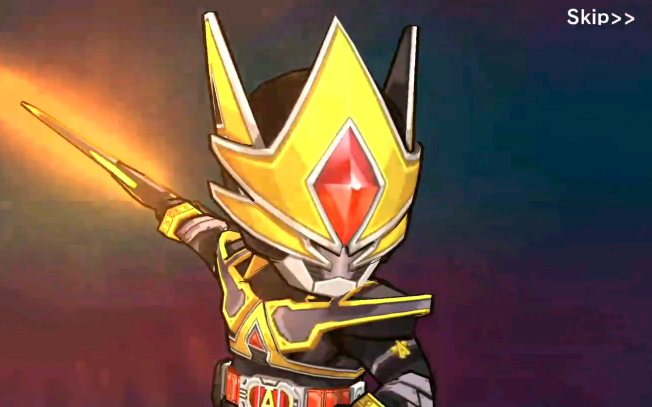 假面骑士战斗突击 六星基佬剑剧场版骑士glaive必杀