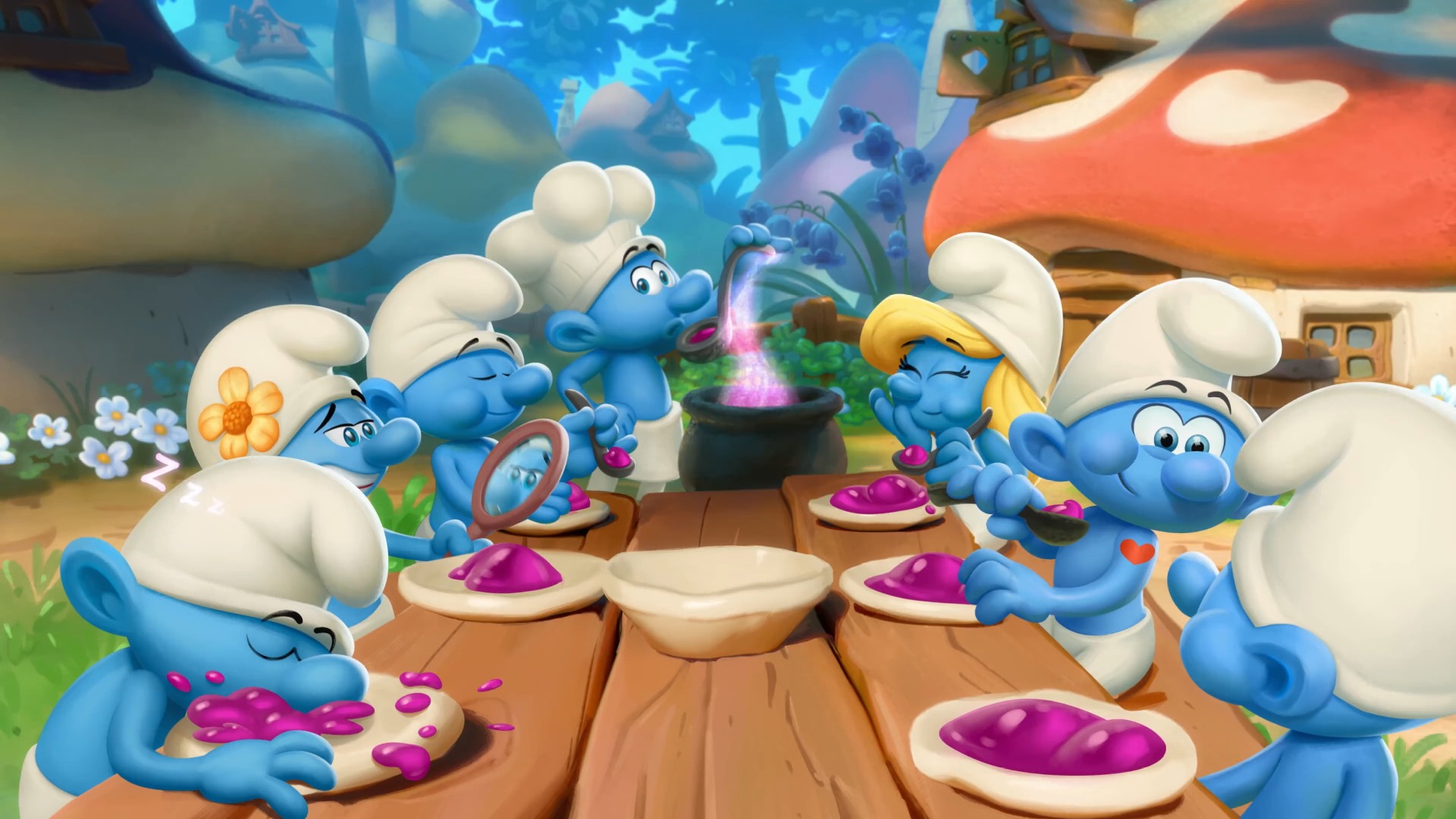 3d平台跳跃游戏《蓝精灵 梦境 98 the smurfs dreams》2024年10月24