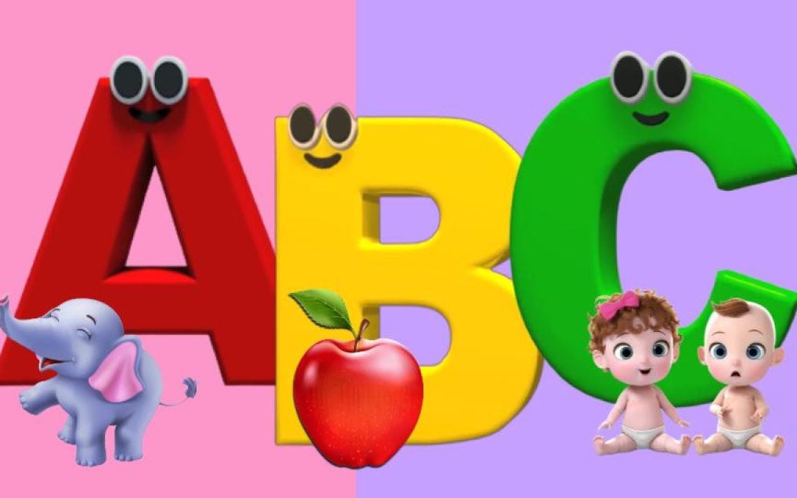 [图]幼儿拼音歌曲 | A代表苹果| 字母 A 到 Z 的拼音 | ABC 拼音歌曲