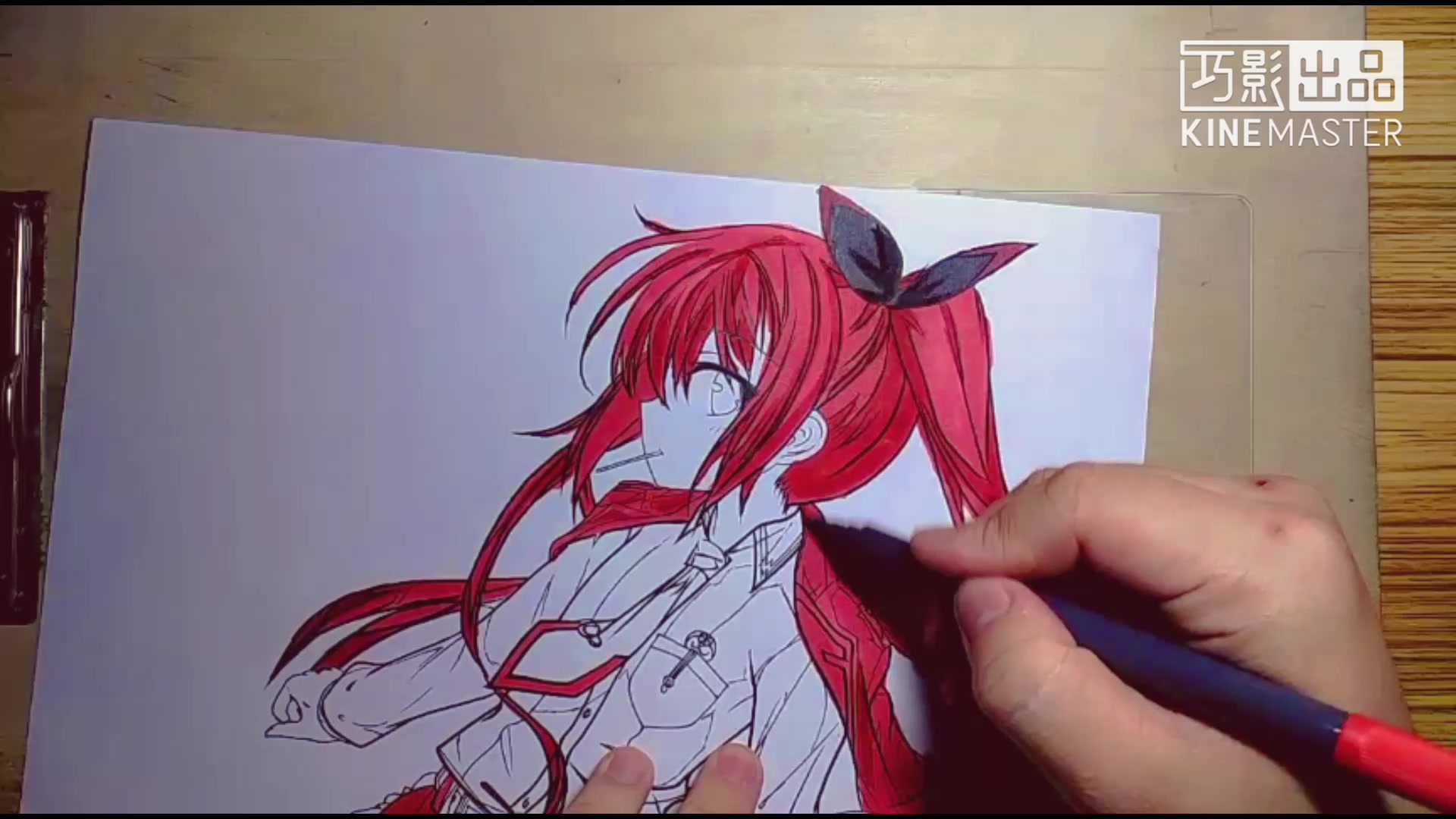 随意绘绘上次说画的五河琴里