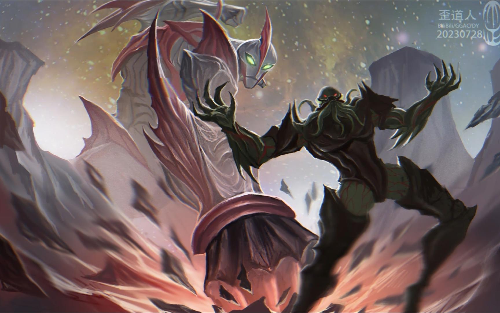 【ben10板绘】超巨人一拳好悬没给魔贾斯死库水崩开线