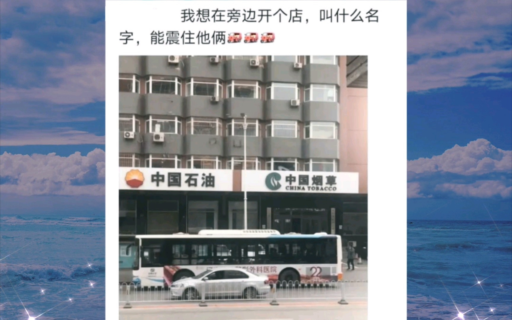 【神回复】如果在旁边开个店,叫什么名字能镇住他俩?哔哩哔哩bilibili