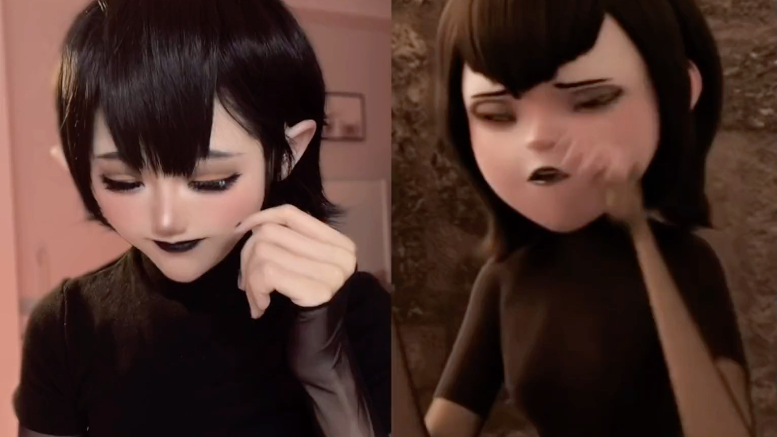 【小柔seeu】模仿精灵旅社梅菲斯简直一模一样!