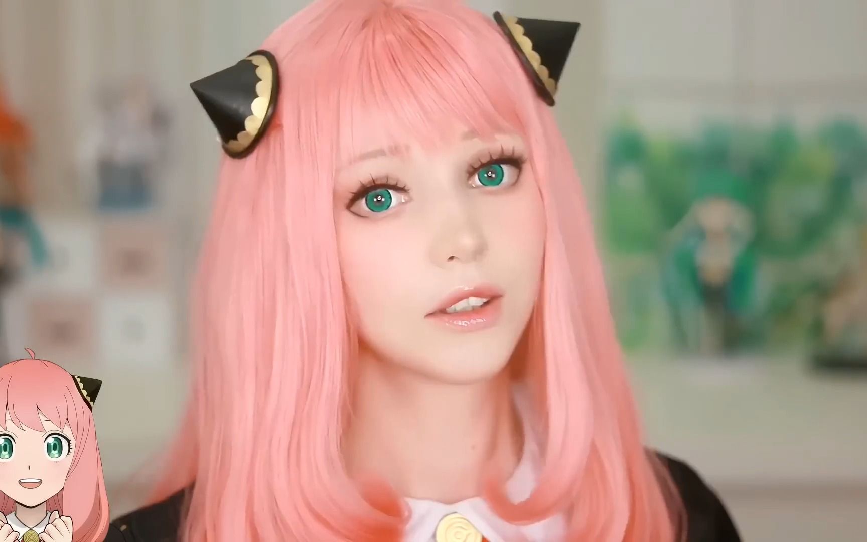 【cosplay】安雅(青少年版)角色扮演化妆教程间谍x家庭☆