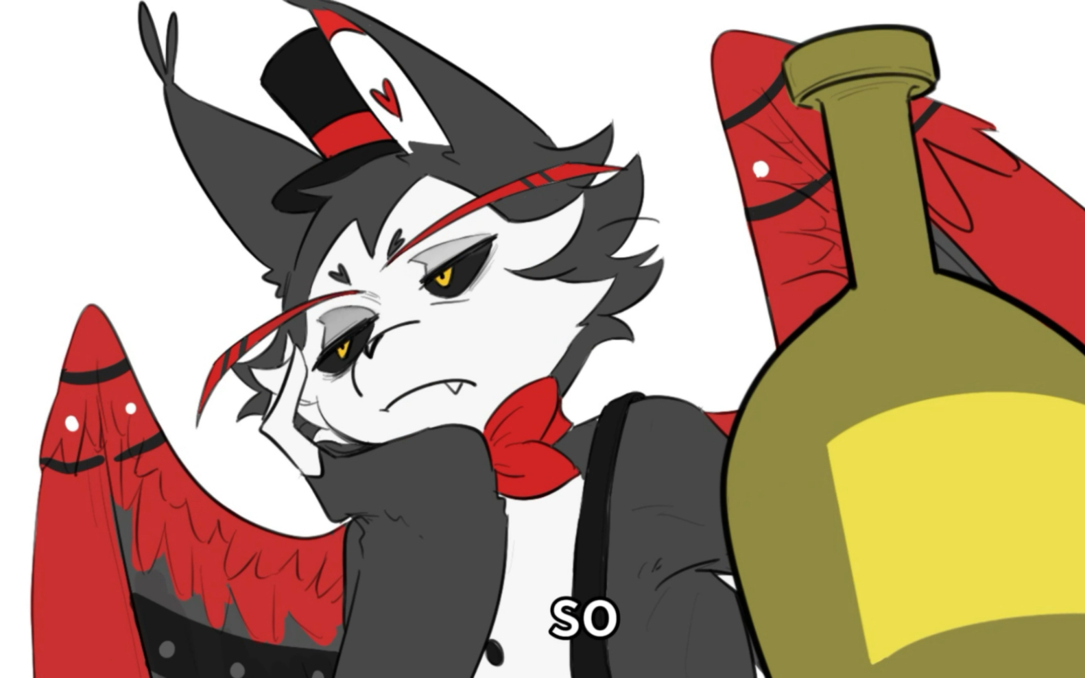 [图]【hazbinhotel】“tired all the time”husk打工版！（？