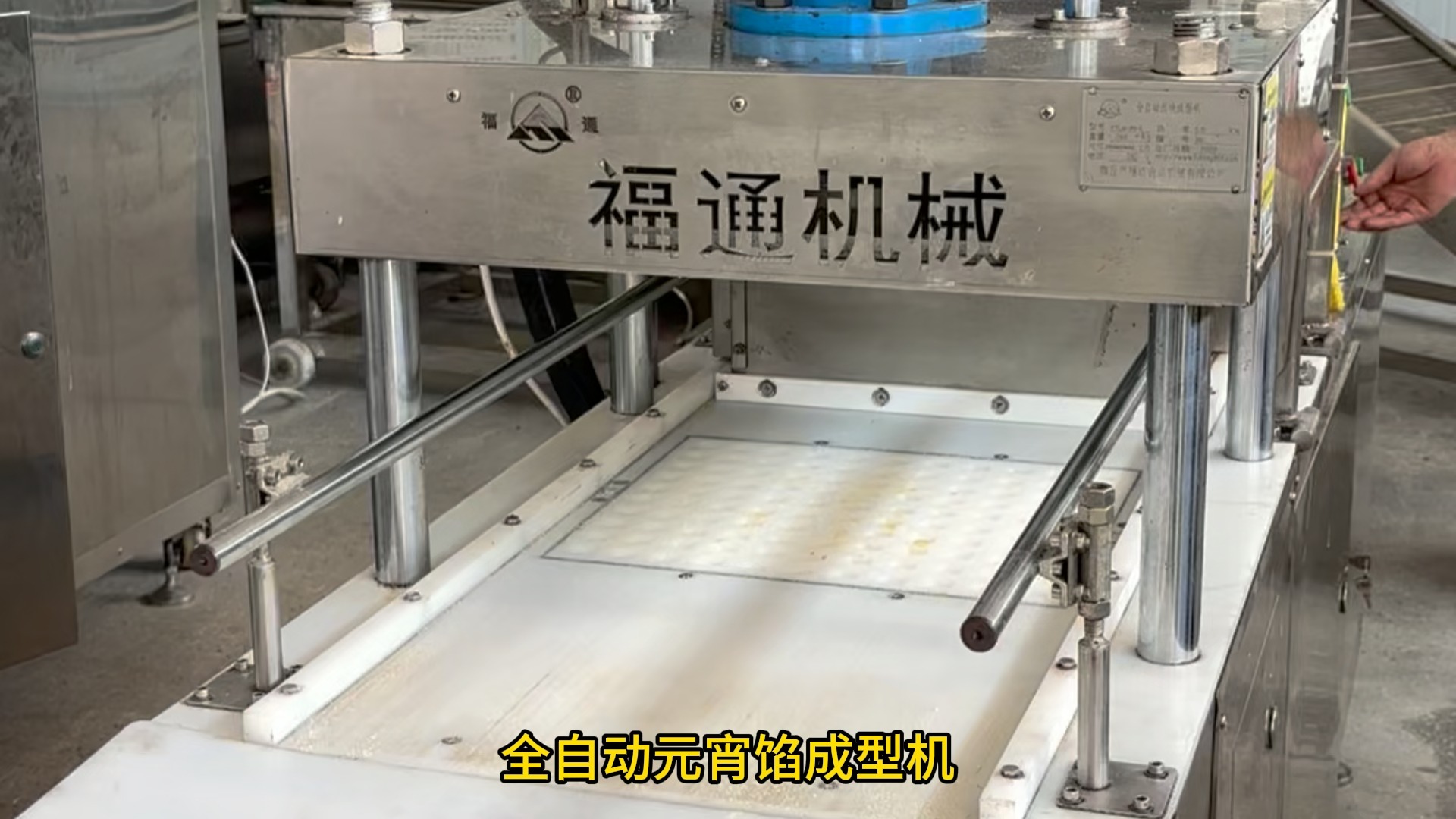 全自动元宵馅成型机