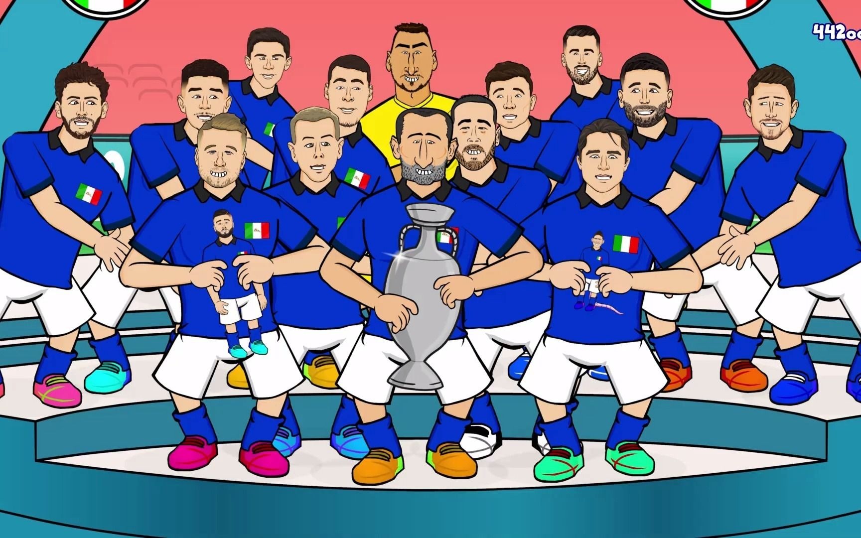 【442oons】欧洲杯终章 决赛回顾 意大利捧杯