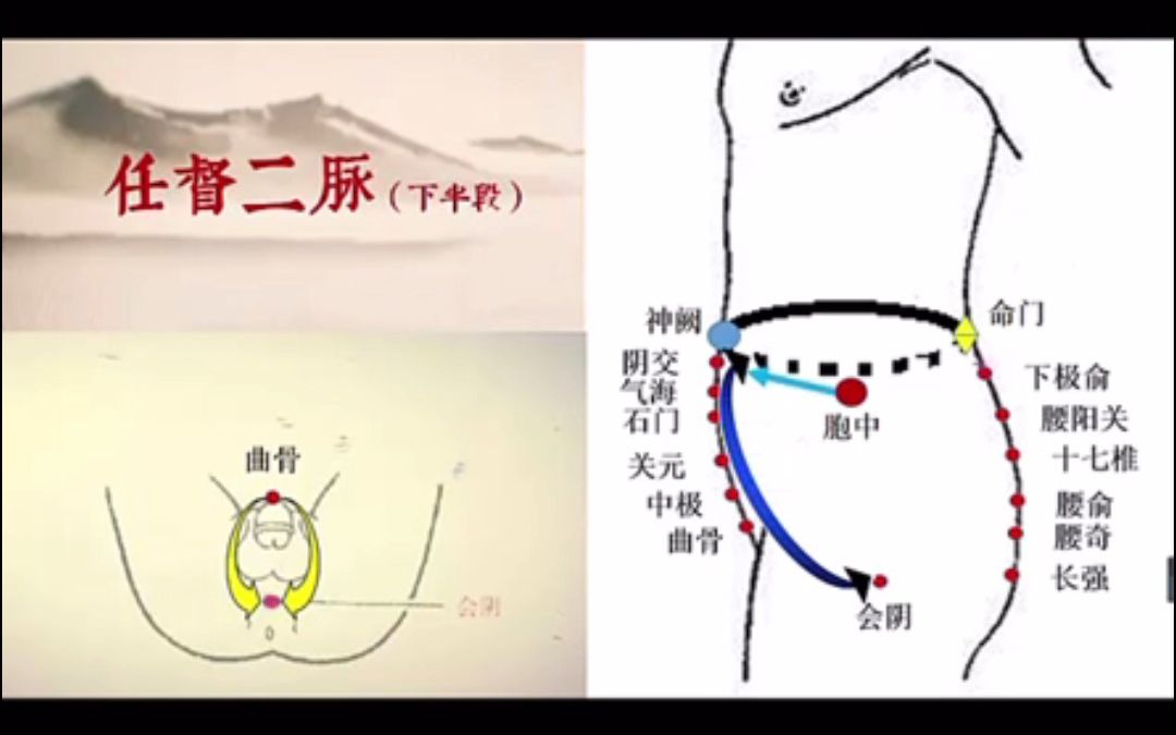 [图]任督二脉下半段，如何进行气脉导引