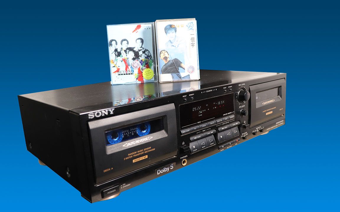 24年前的音乐播放器索尼tcwr645s磁带机体验sofronio