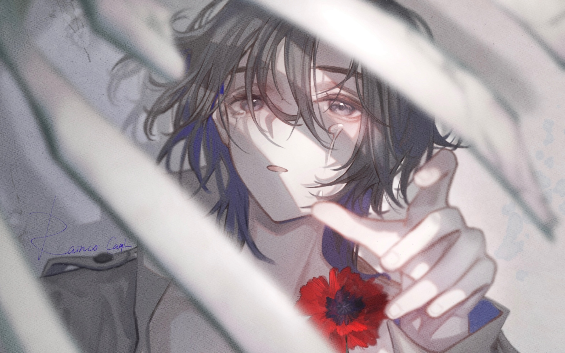 【肖宇梁】csp缩时摄影绘画过程记录