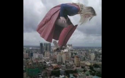 [图]（giantess）当DC漫威超级英雄变成女巨人