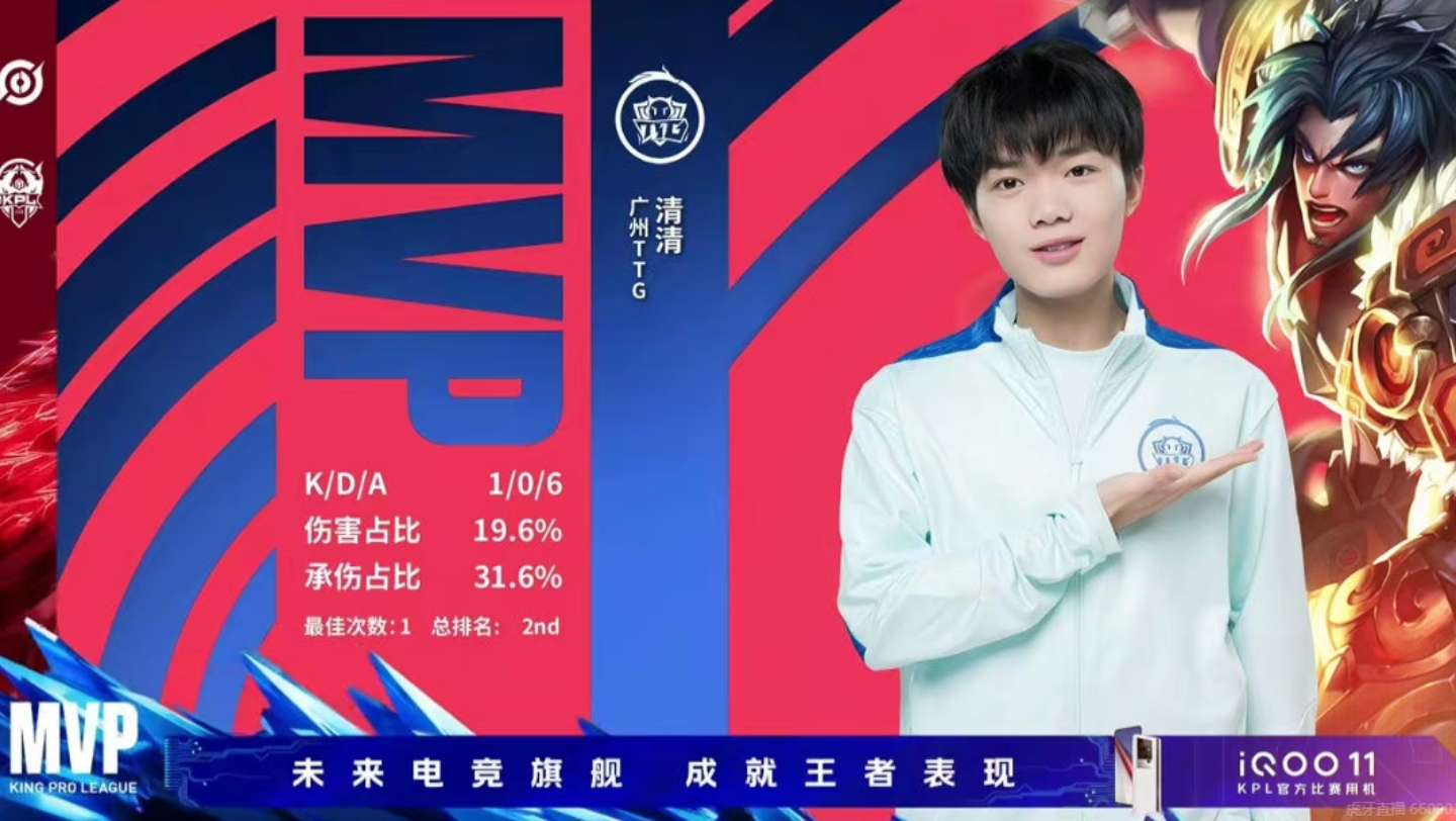 2023kpl春季赛——清清mvp记录