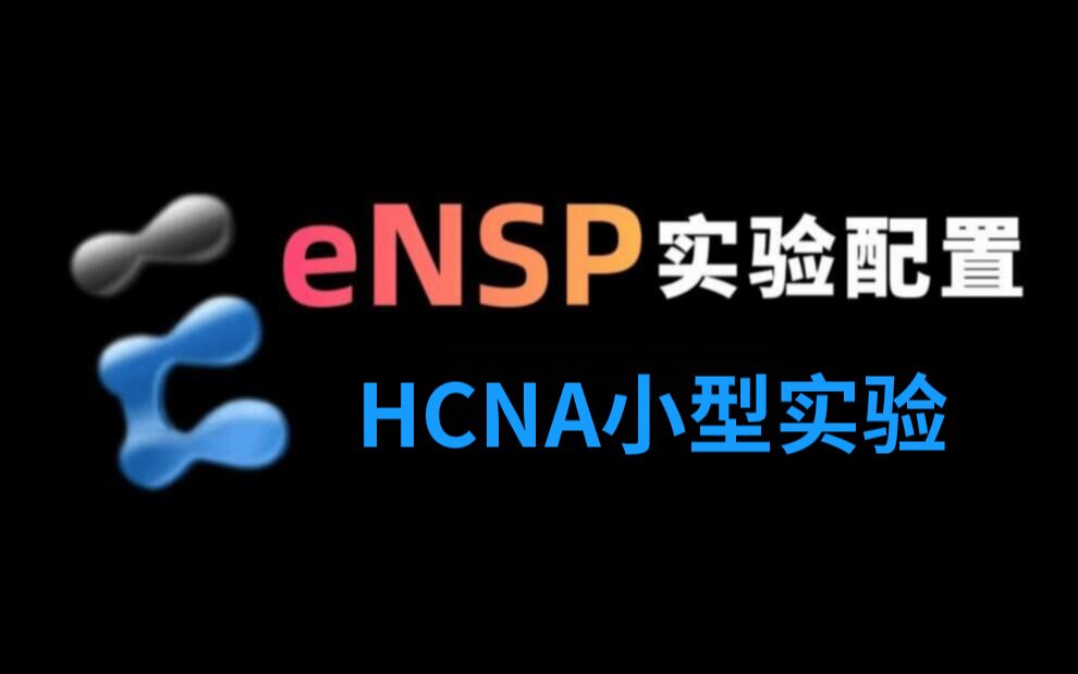 HCNA小型实验哔哩哔哩bilibili