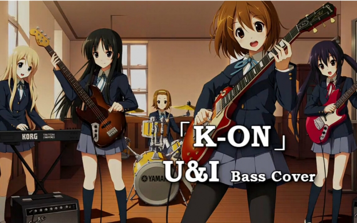 [图]轻音少女 - U&I Bass Cover