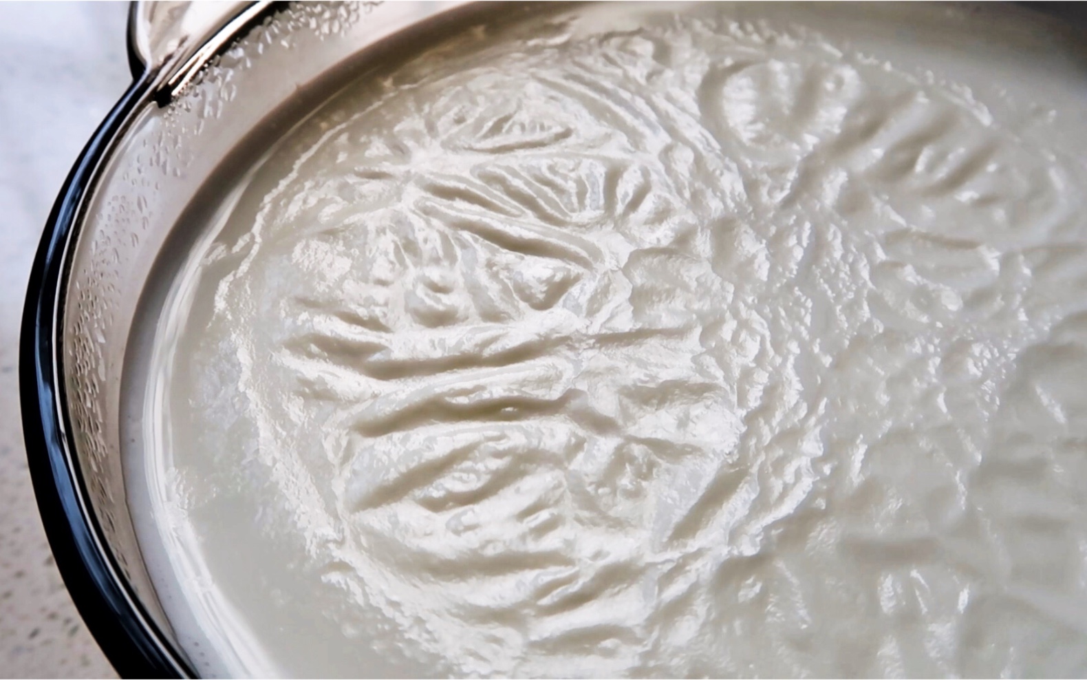 超厚奶皮子的【双皮奶】只要牛奶和鸡蛋就能做!吃完直呼:妙啊