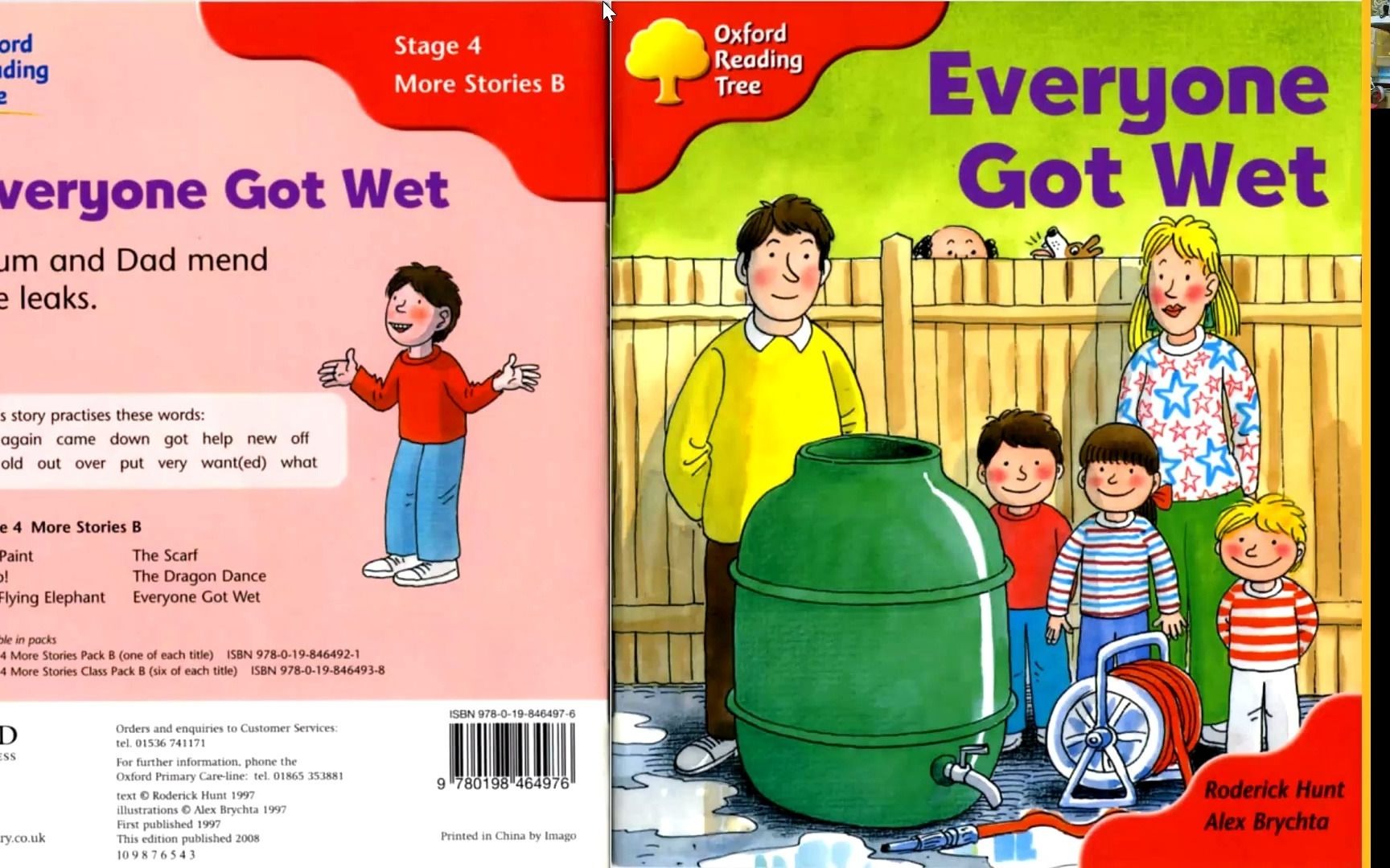 牛津树精读计划stage4 w18 everyone got wet - c1