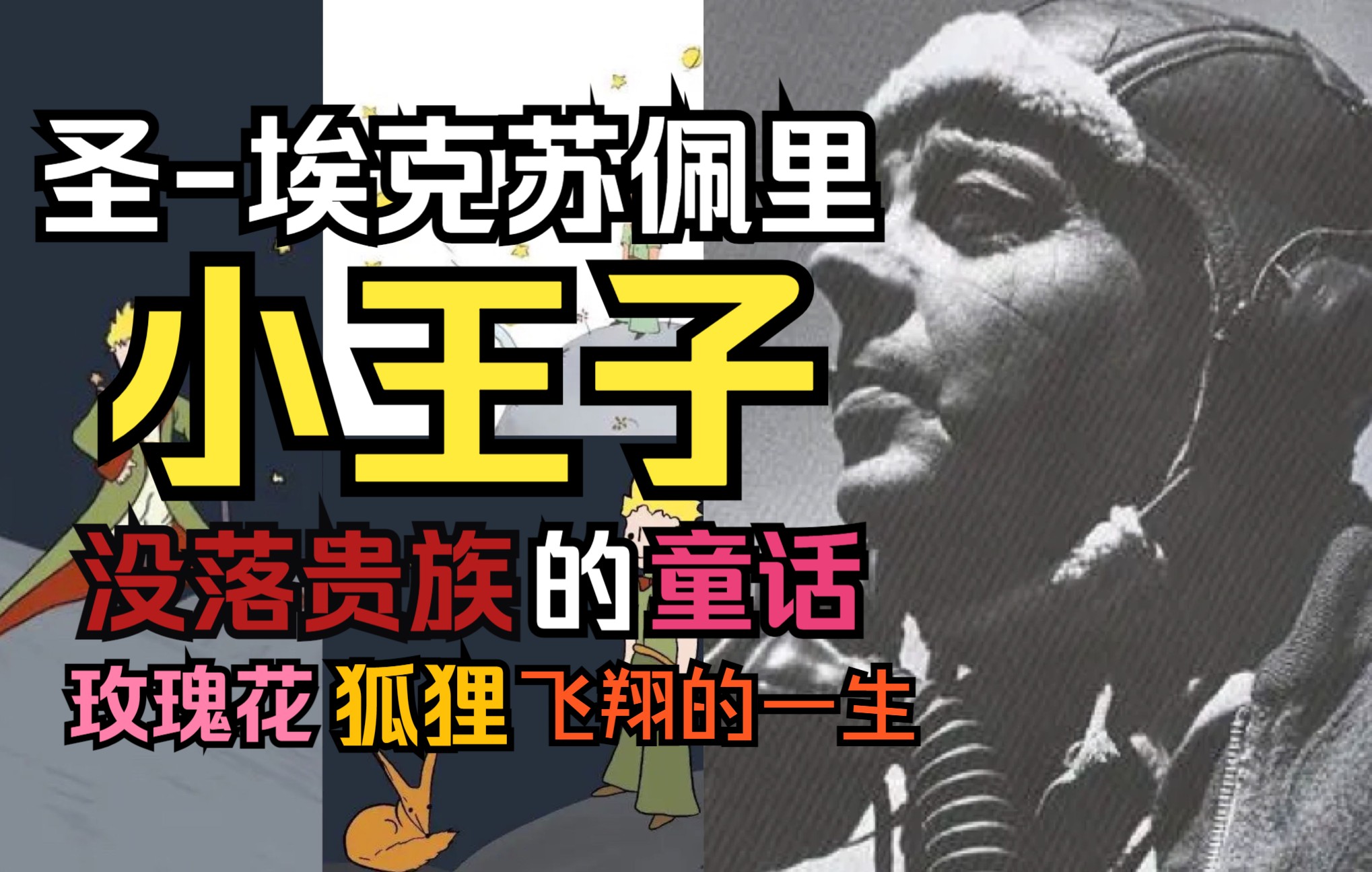 圣埃克苏佩里:王牌飞行员、理想主义者、没落贵族、法国英雄、神秘失踪…战斗的一生哔哩哔哩bilibili