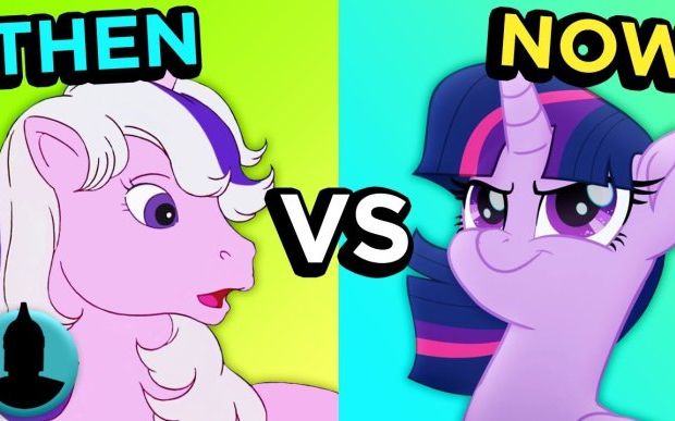 [图]【MLP】G1 VS G4——我的小马驹历史演变