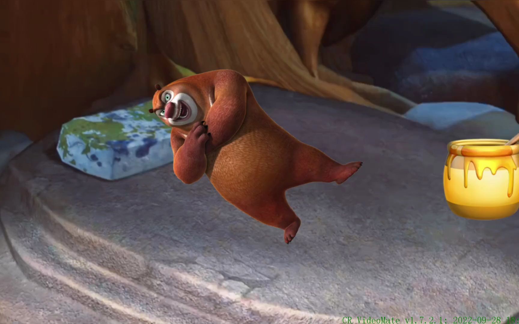 熊二由于太饿喝了一瓶奇怪的药水,结果身体发生了变异!