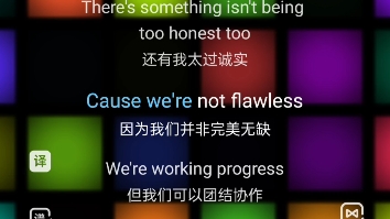 [图]we are not flawless     既然别人不认同我们，那我们就一起用友谊说服他们