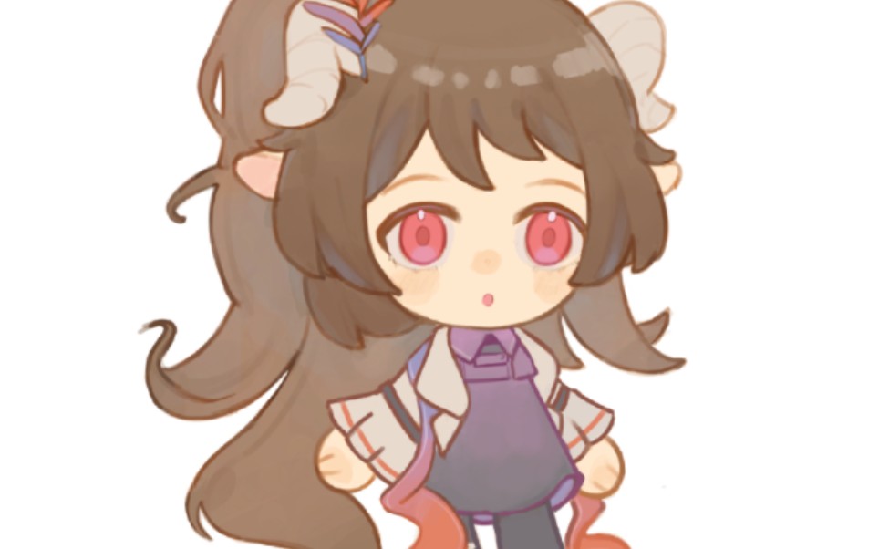 【绘画过程】摸个艾雅法拉