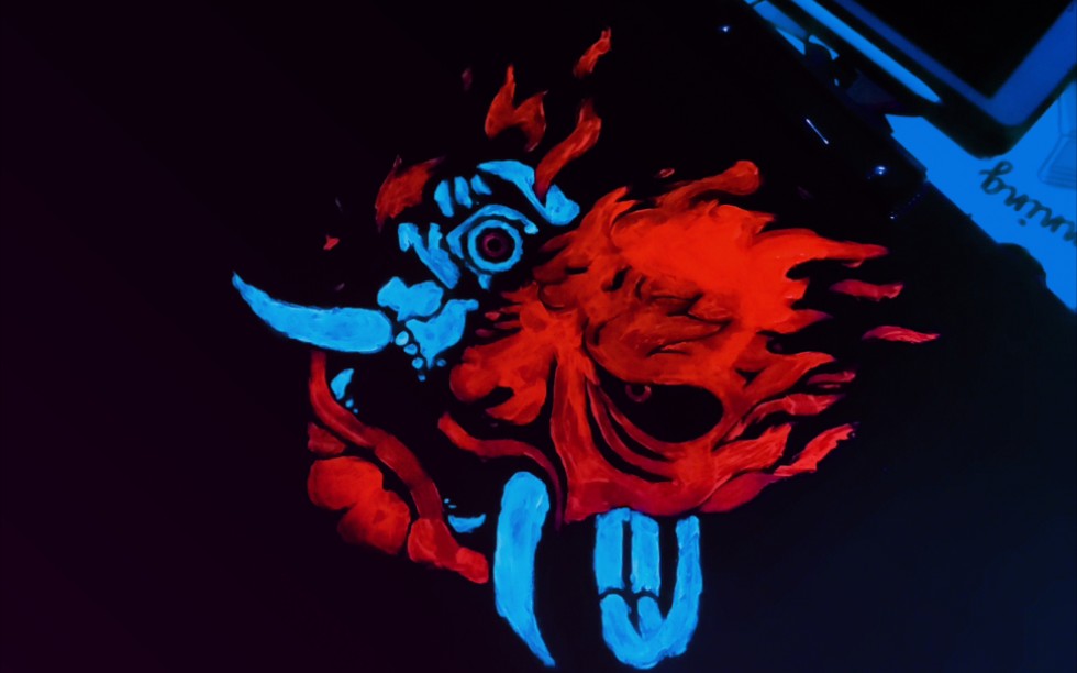 纪念我们一起在武侍乐队的日子~ 涂装室友的遗留物速写板,毕业后我去