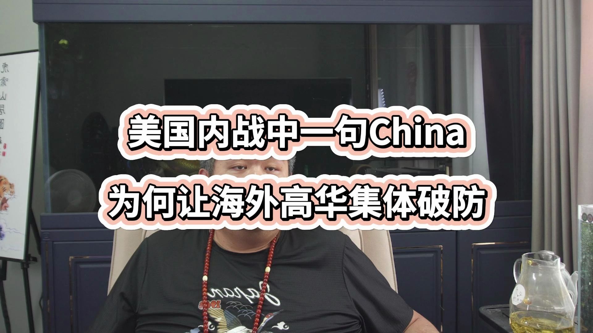 美国内战中一句China为何让海外高华集体破防哔哩哔哩bilibili