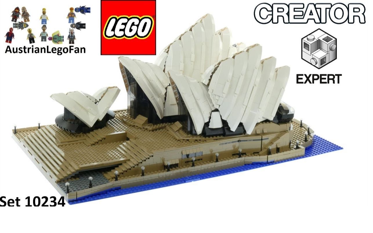 乐高 创意百变 10234 悉尼歌剧院_哔哩哔哩 (゜-゜)つロ 干杯~-bili