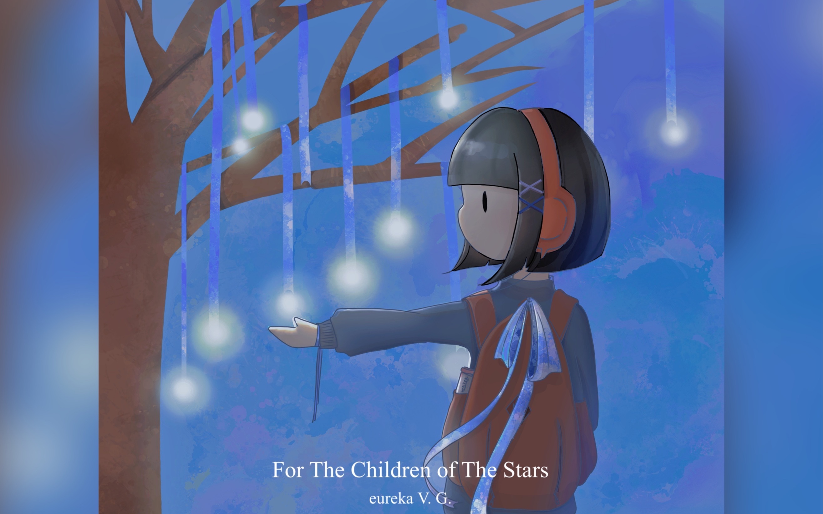 「绘画过程/自闭症儿童日」"For the Children of The Stars."哔哩哔哩bilibili