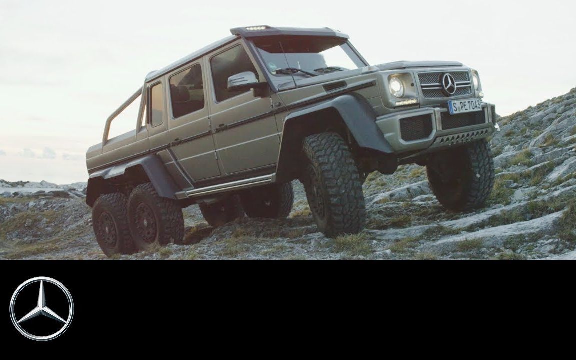 【越野】梅赛德斯ⷮŠ奔驰G63 AMG 6x6,土豪专用!哔哩哔哩bilibili