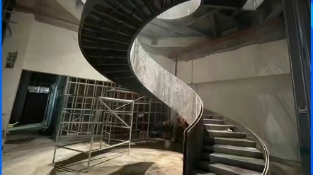 北京顺义区钢结构旋转楼梯设计安装厂家