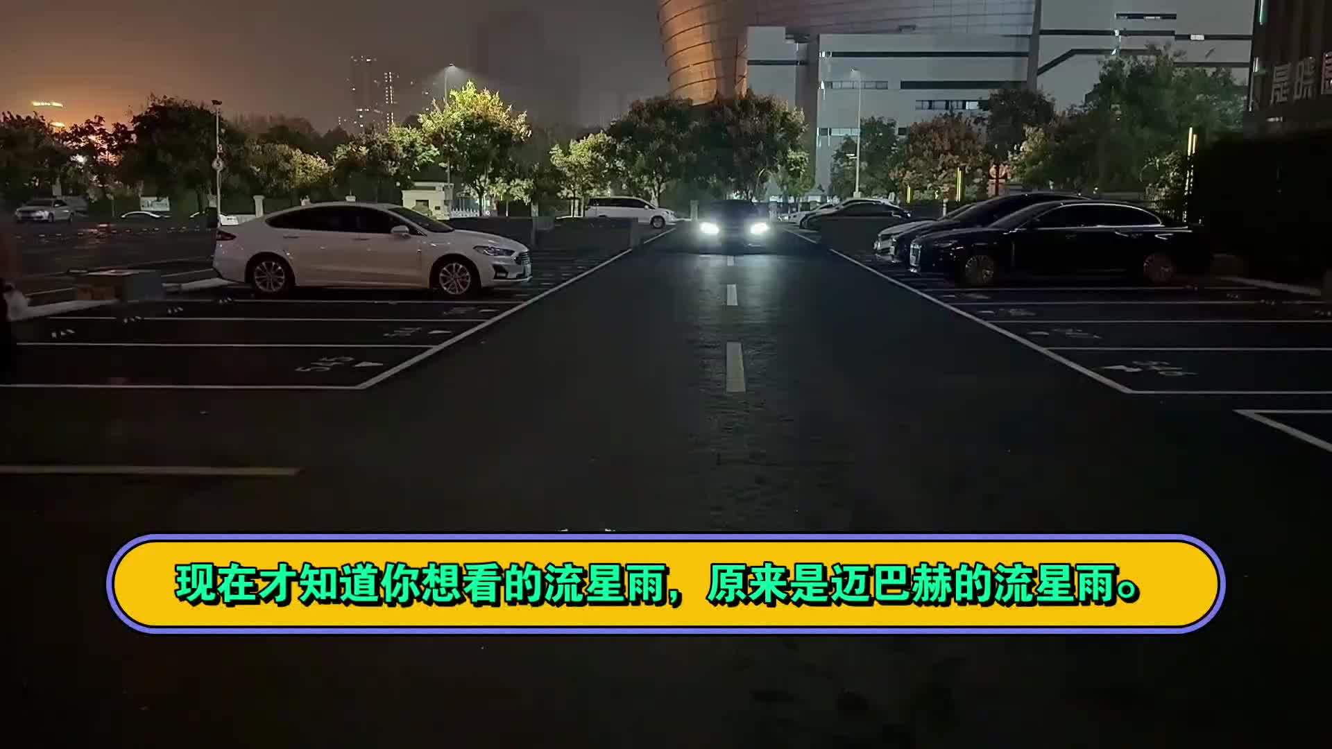 [图]现在才知道你想看的流星雨，原来是迈巴赫的流星雨。