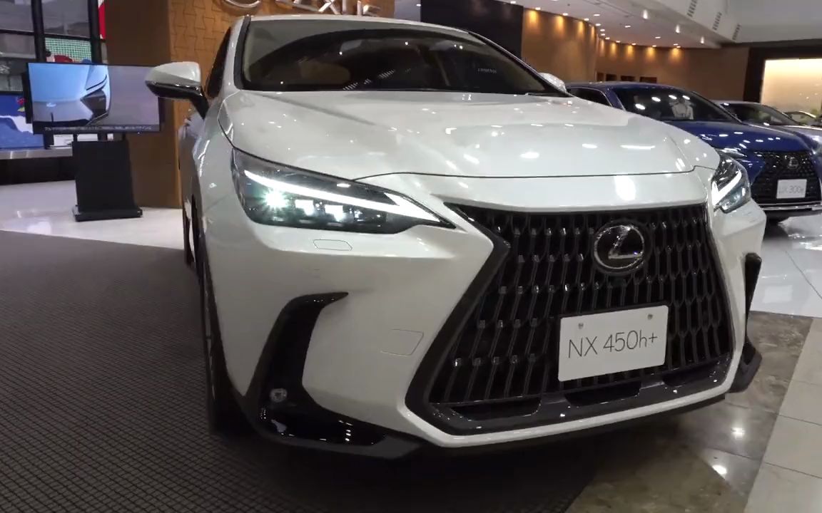 高清实拍2022款雷克萨斯nx450h,看了惊艳外观给一个不买的理由!