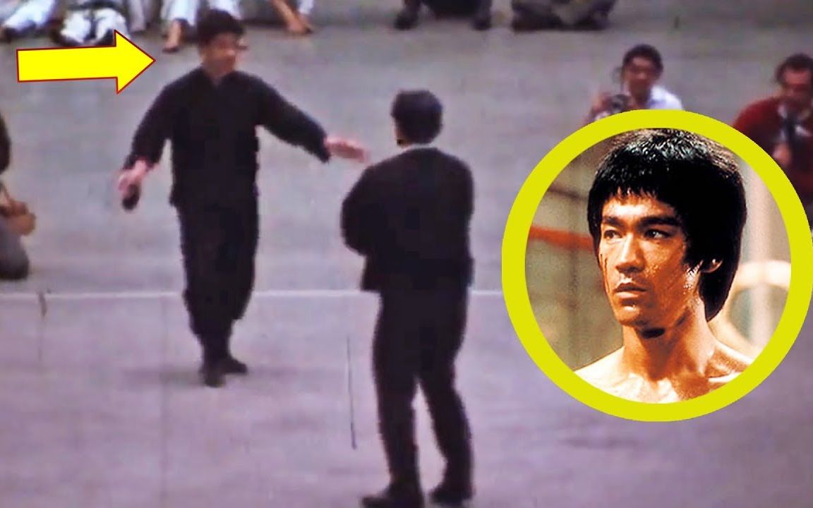 【彩色高清】李小龙1967年长堤空手道大赛护具实战演示片段(含慢镜头)