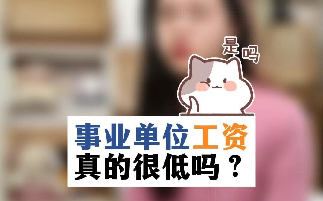 河南事业单位工资真的很低吗?哔哩哔哩bilibili