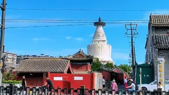 下载视频: 坐13小时动车，到北京白塔寺吃顿早餐