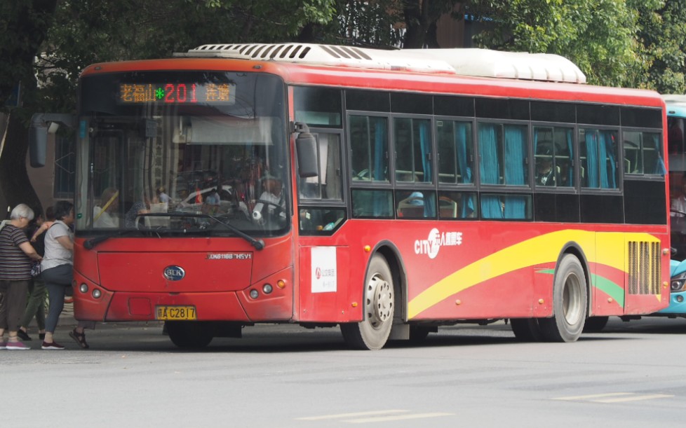 【公共交通祭】南昌公交201路全程pov含报站 老福山东→老福山花园