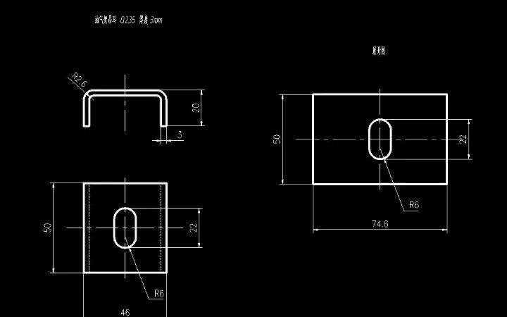 油气支架冲压工艺及模具设计#学生设计素材成品参考资料哔哩哔哩bilibili