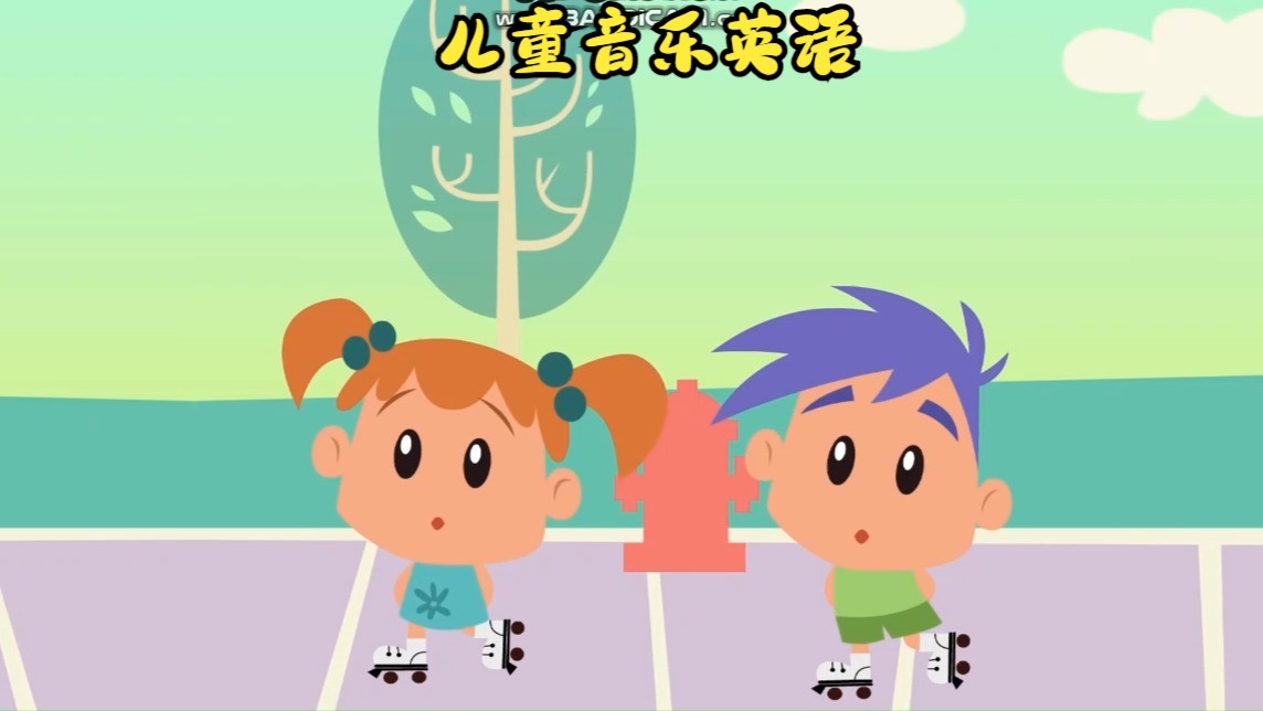 儿童快乐学习音乐英语 32 唱字母表