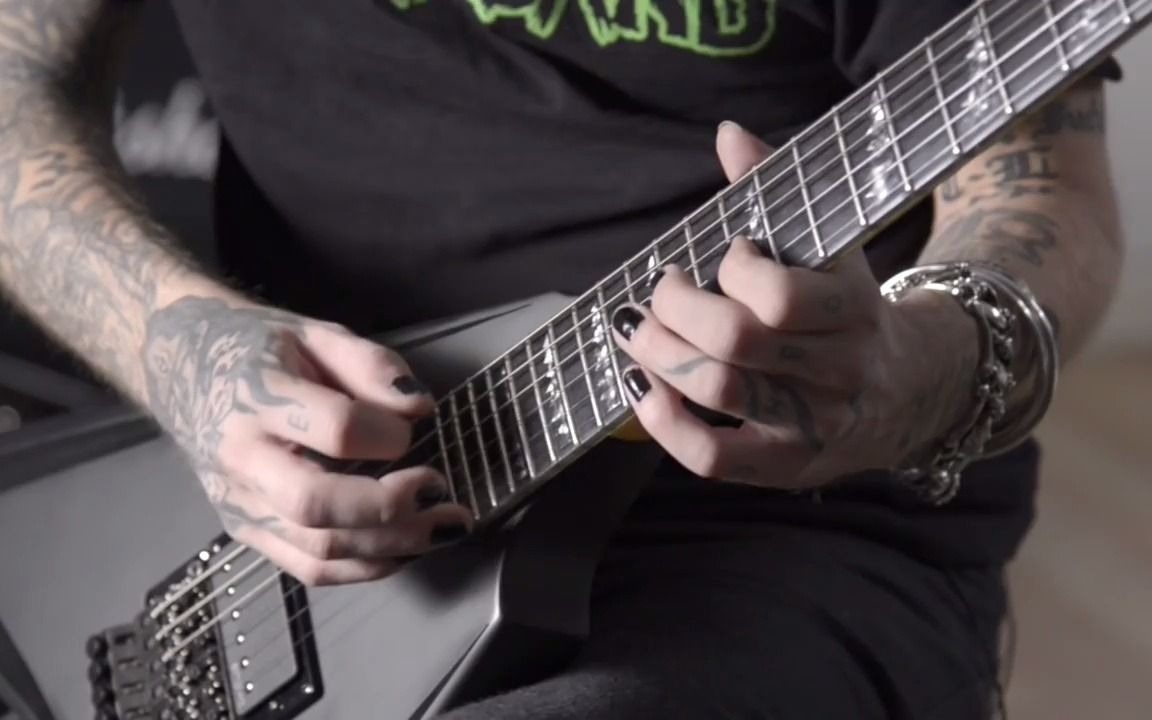 guitar lesson_ alexi laiho - sweep picking warm-ups