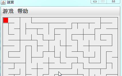 [图]Java迷宫小游戏，老程序员周末肝的，请大家支持一下！