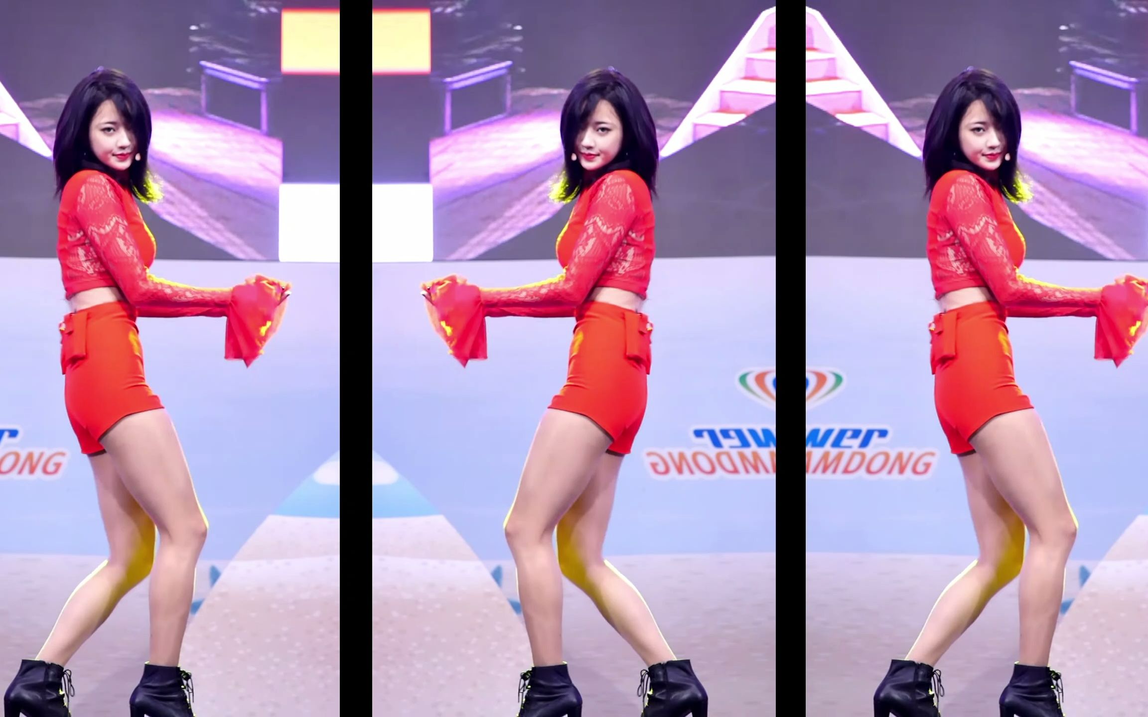 ninemusesa经典红色诱惑朴景丽3倍享受