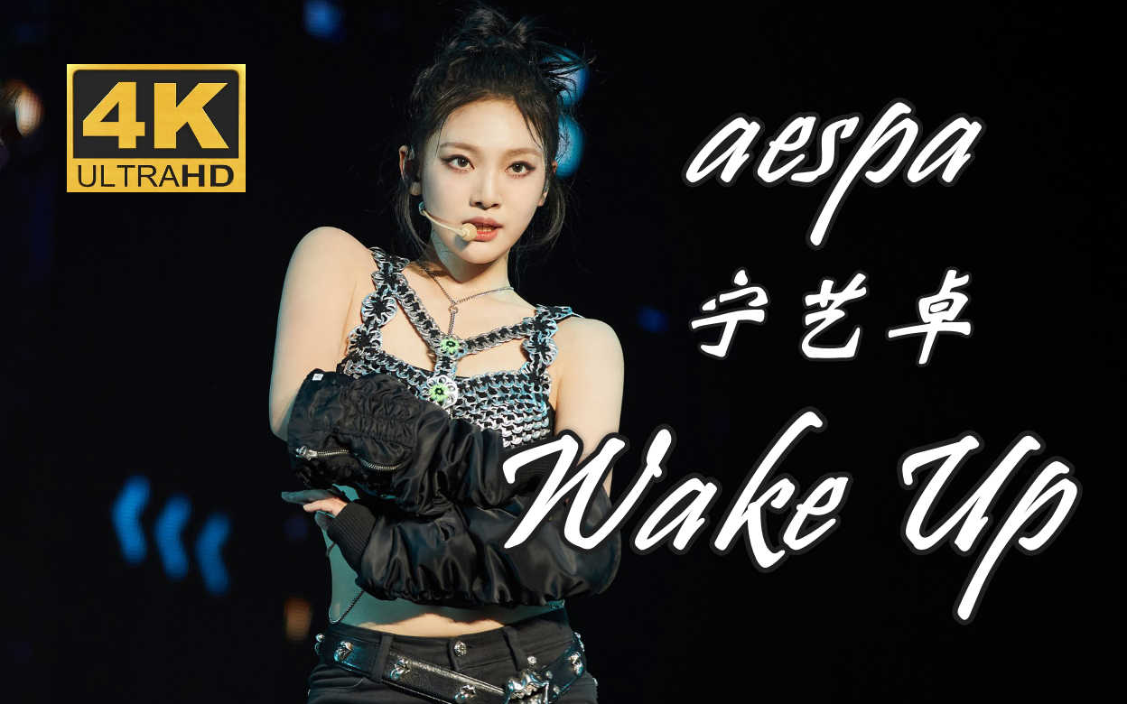 [图]【4K中字】aespa 宁艺卓 - Wake Up 你滴宁王 无限猖狂 2023 SYNK HYPER LINE 首尔蚕室演唱会