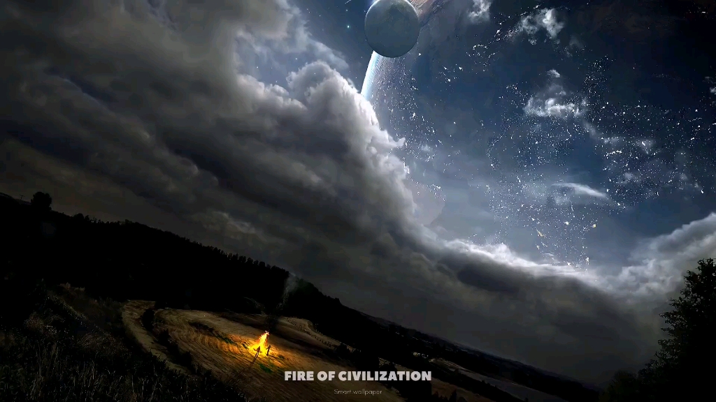 微信封面看这片星空
